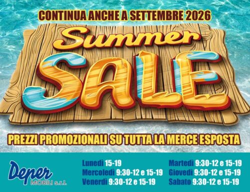 SUMMER SALE – SETTEMBRE 2026
